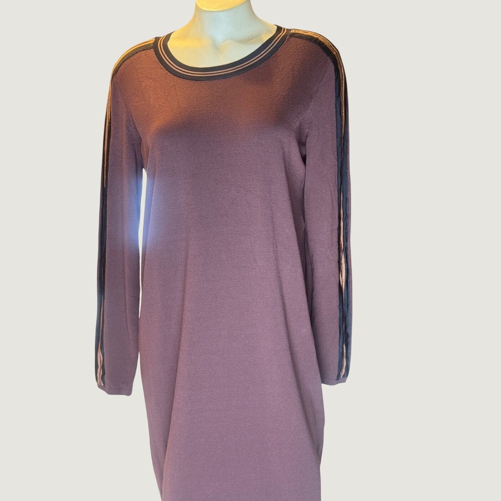 Marc Aurel NWT EU 40 US 8 Knit Midi Dress Office Siren Sporty Chic
